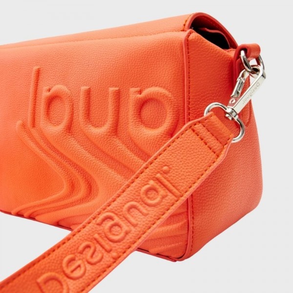 Desigual - Sac bandoulière avec logo...