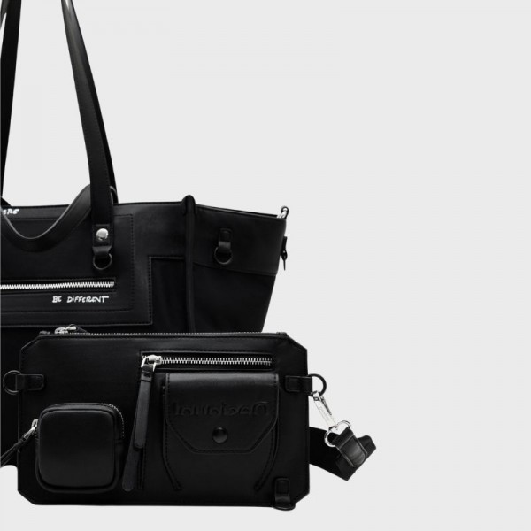 Desigual - Grand cabas convertible...