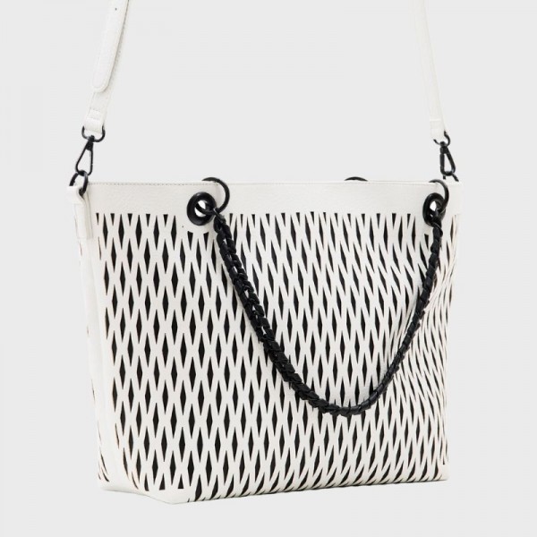 Desigual - Sac à main estampé soleils...