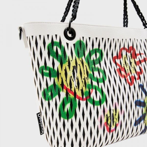 Desigual - Sac à main estampé soleils...