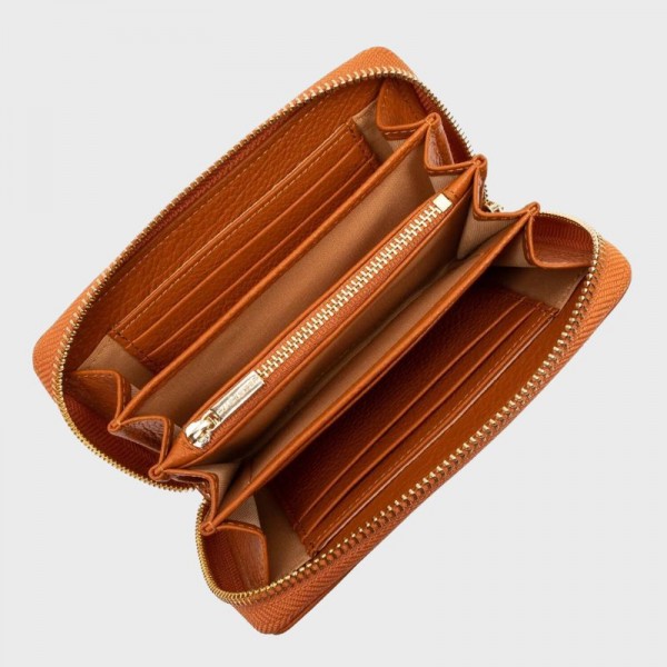 Lancaster - Portefeuille zippé en...