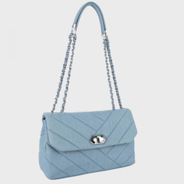 Lancaster - Sac bandoulière en jeans...