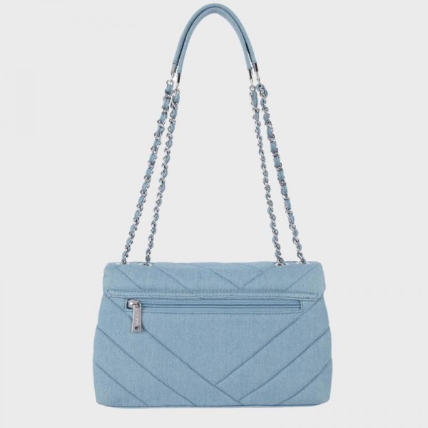 Lancaster - Sac bandoulière en jeans...