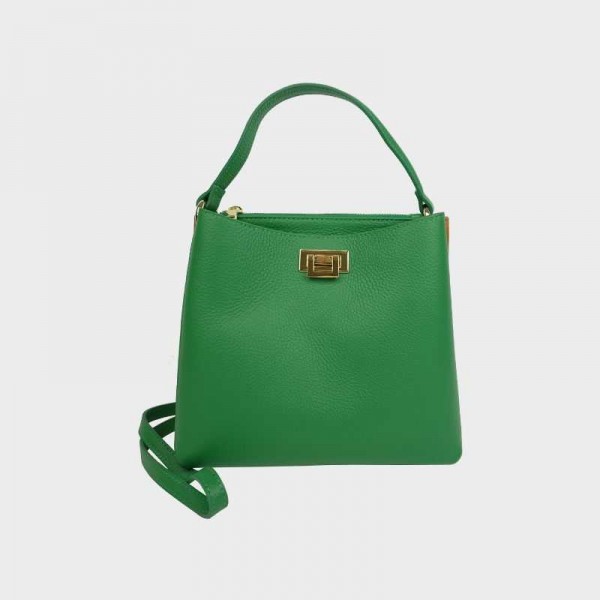 Anais - Sac à main bi-couleur en cuir... Anais - Sac à main bi-couleur en cuir...