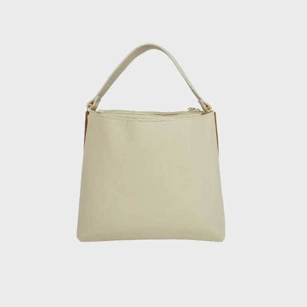 Anais - Sac à main bi-couleur en cuir... Anais - Sac à main bi-couleur en cuir...