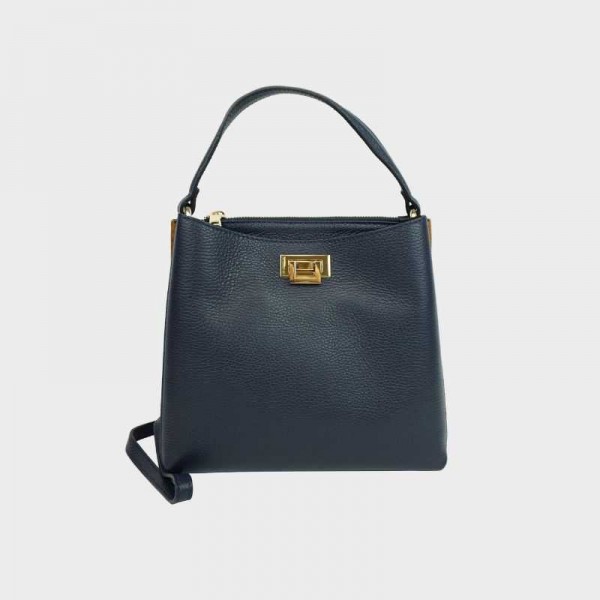 Anais - Sac à main bi-couleur en cuir... Anais - Sac à main bi-couleur en cuir...