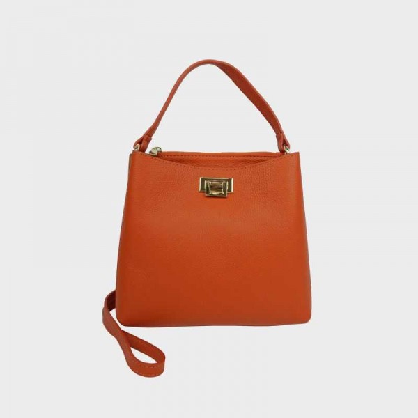 Anais - Sac à main bi-couleur en cuir... Anais - Sac à main bi-couleur en cuir...