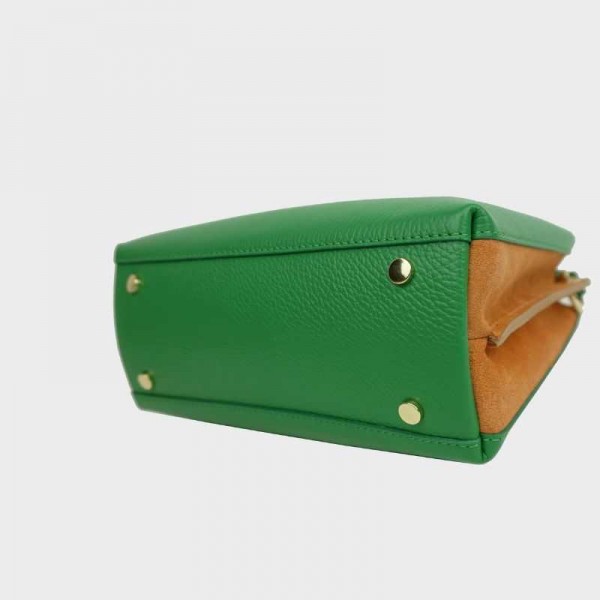 Anais - Sac à main bi-couleur en cuir... Anais - Sac à main bi-couleur en cuir...