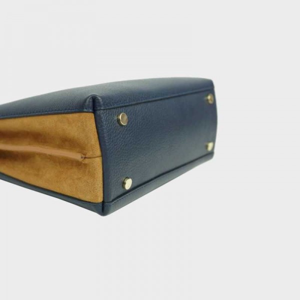 Anais - Sac à main bi-couleur en cuir... Anais - Sac à main bi-couleur en cuir...