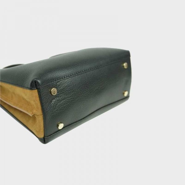 Anais - Sac à main bi-couleur en cuir... Anais - Sac à main bi-couleur en cuir...