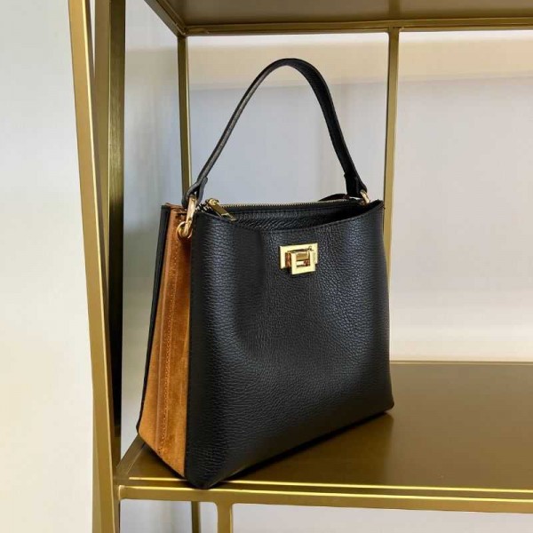 Anais - Sac à main bi-couleur en cuir... Anais - Sac à main bi-couleur en cuir...