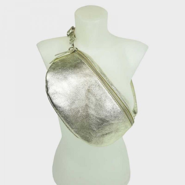 Anais - Sac banane en cuir Léana