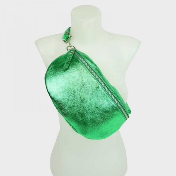 Anais - Sac banane en cuir Léana