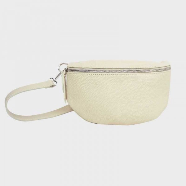 Anais - Sac banane en cuir Léana