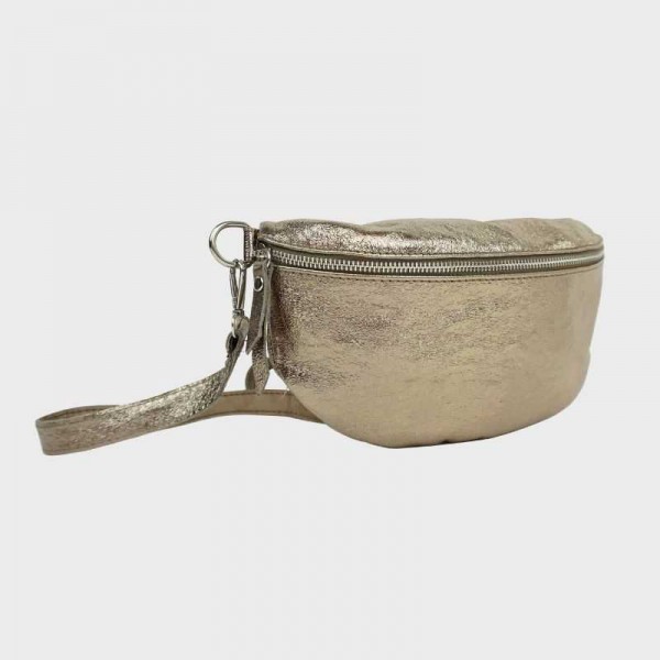 Anais - Sac banane en cuir Léana