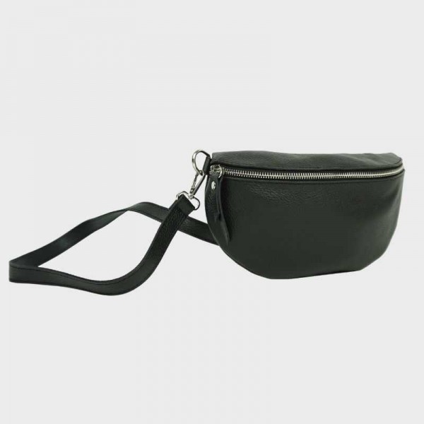 Anais - Sac banane en cuir Léana