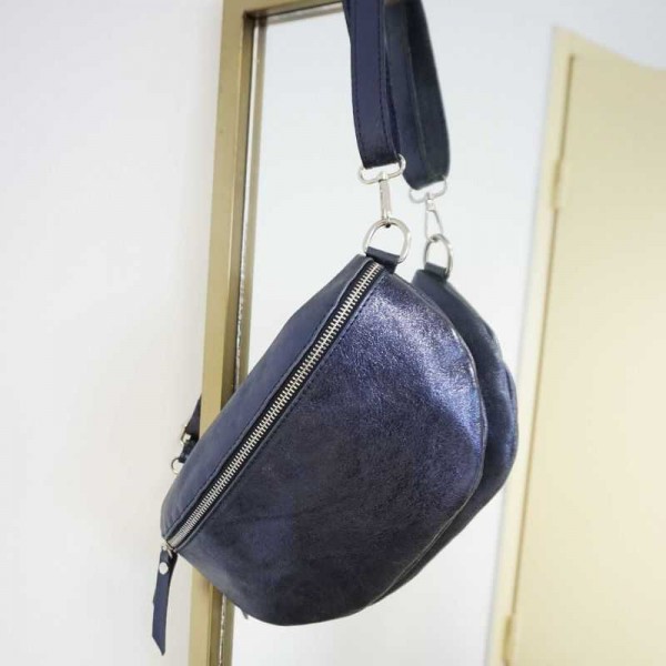 Anais - Sac banane en cuir Léana