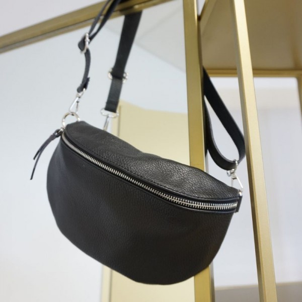 Anais - Sac banane en cuir Léana