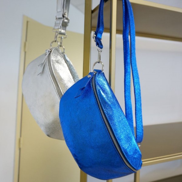 Anais - Sac banane en cuir Léana