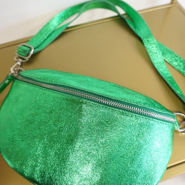 Anais - Sac banane en cuir Léana