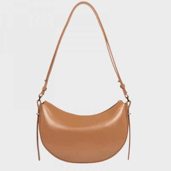 Lancaster- Sac demi-lune en cuir...