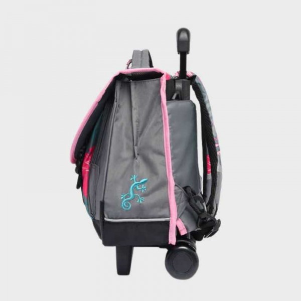 Caméléon - Cartable à roulettes 38cm...