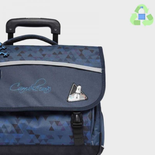 Caméléon - Cartable à roulettes 38cm...