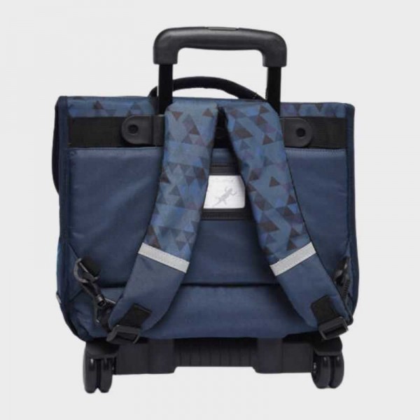 Caméléon - Cartable à roulettes 38cm...