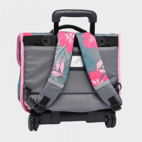 Caméléon - Cartable à roulettes 38cm...