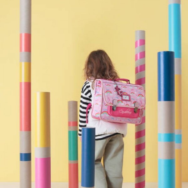 Caméléon - Cartable Retro 35cm Caméléon - Cartable Retro 35cm