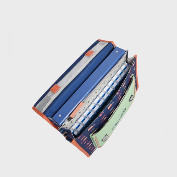 Caméléon - Cartable Retro 35cm Caméléon - Cartable Retro 35cm