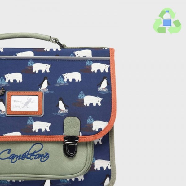 Caméléon - Cartable Retro 35cm Caméléon - Cartable Retro 35cm