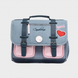 Caméléon - Cartable 38cm 2...