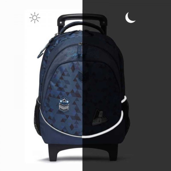 Caméléon - Sac à dos à roulettes...