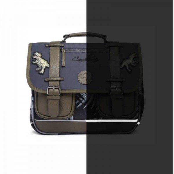 Caméléon - Cartable 2 compartiments 35cm Caméléon - Cartable 2 compartiments 35cm