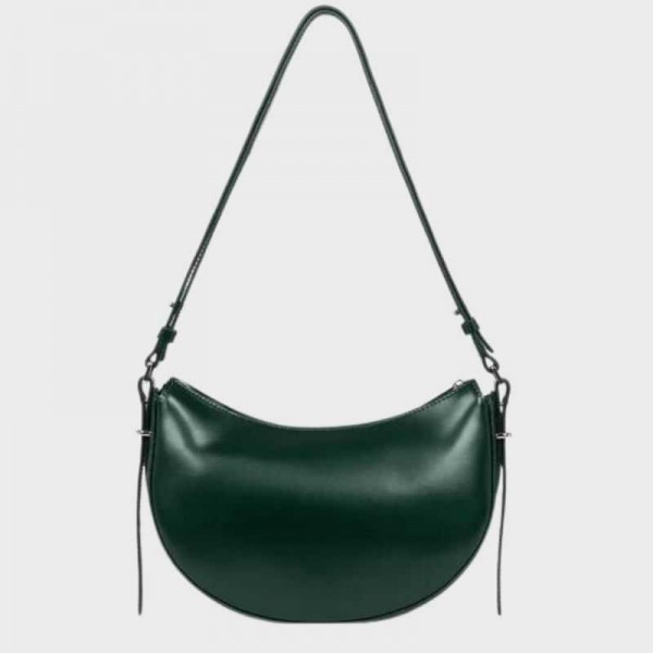 Lancaster- Sac demi-lune en cuir...