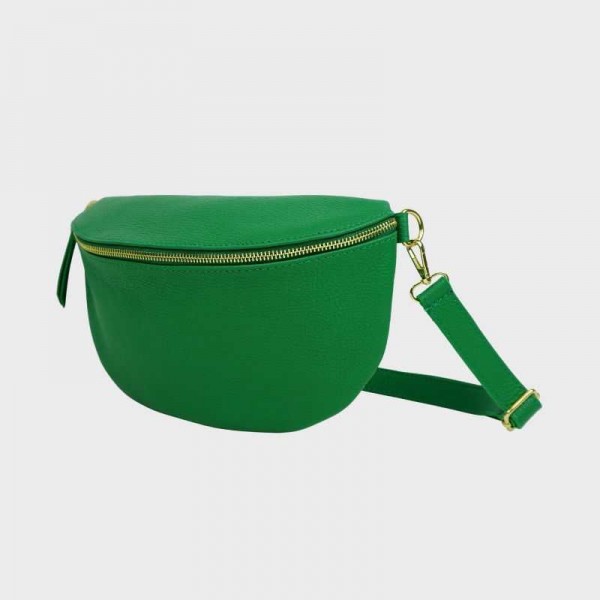 Anais - Grand sac banane en cuir