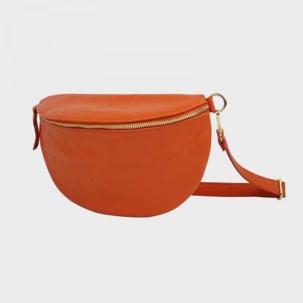 Anais - Grand sac banane en cuir