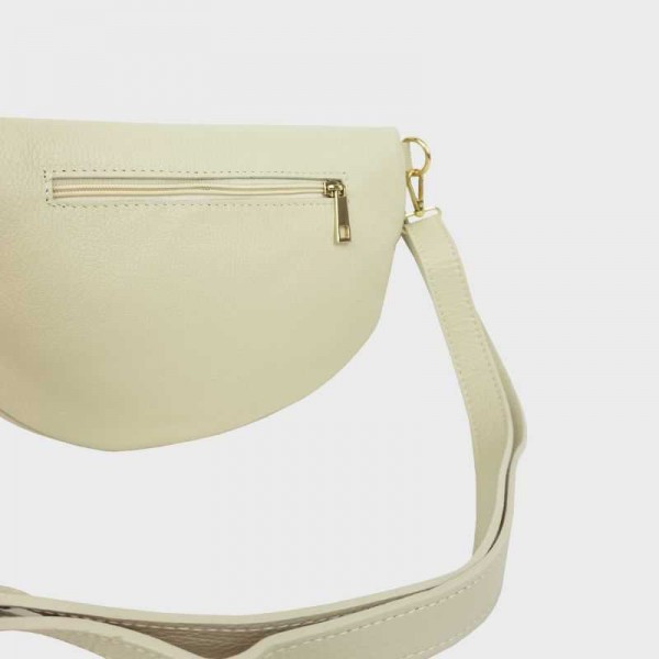 Anais - Grand sac banane en cuir