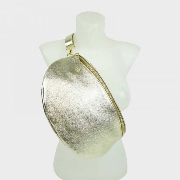 Anais - Grand sac banane en cuir