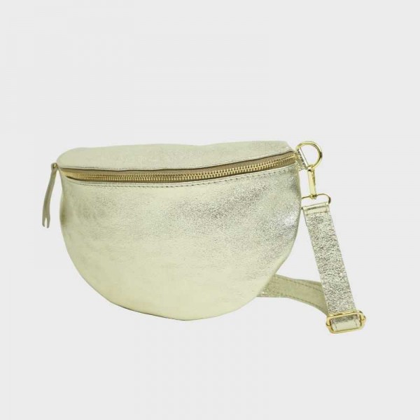 Anais - Grand sac banane en cuir