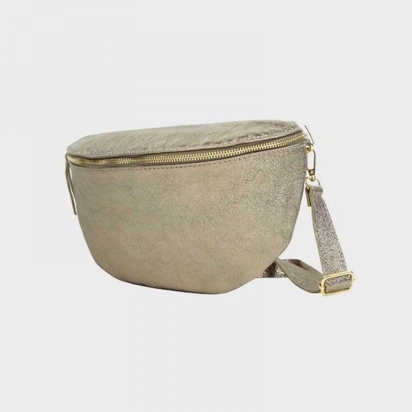 Anais - Grand sac banane en cuir