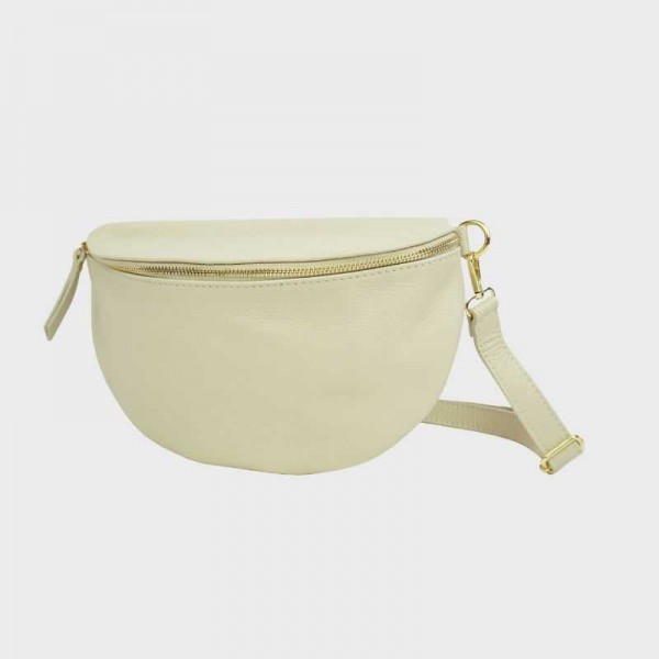 Anais - Grand sac banane en cuir