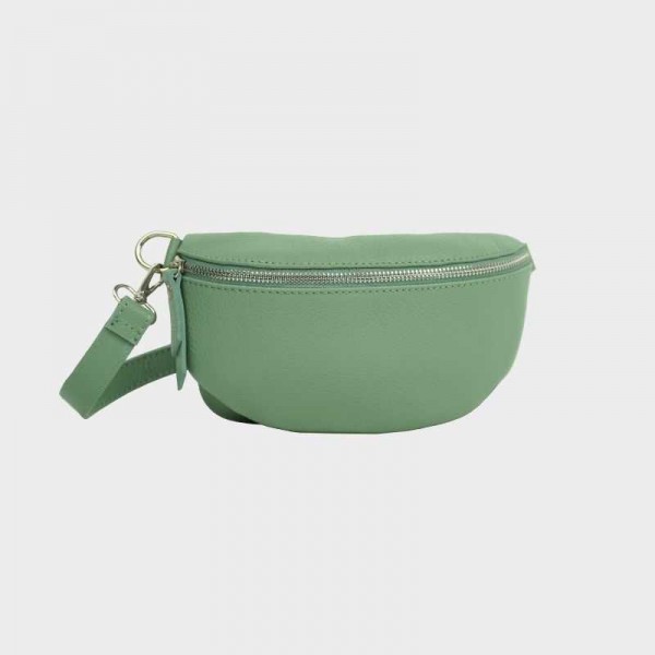 Anais - Petit sac banane en cuir Milla