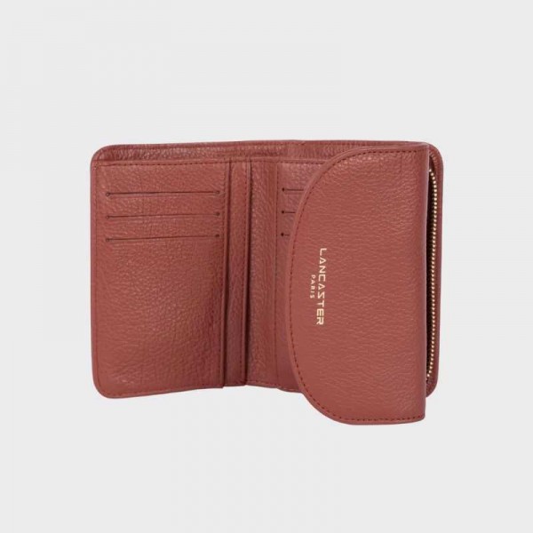 Lancaster - Portefeuille en cuir avec...