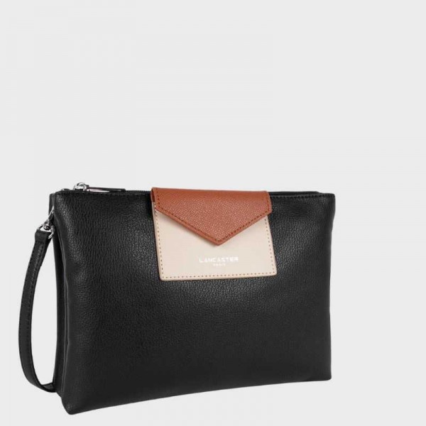 Lancaster - Sac bandoulière zippé 2... Lancaster - Sac bandoulière zippé 2...