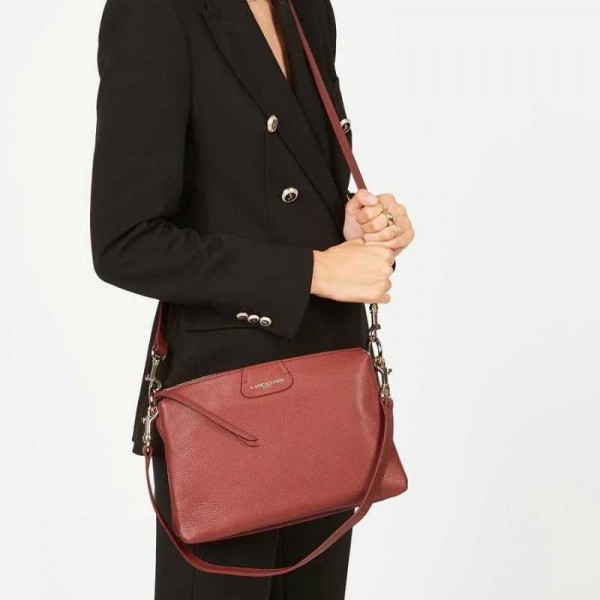 Lancaster - Grande pochette en cuir... Lancaster - Grande pochette en cuir...