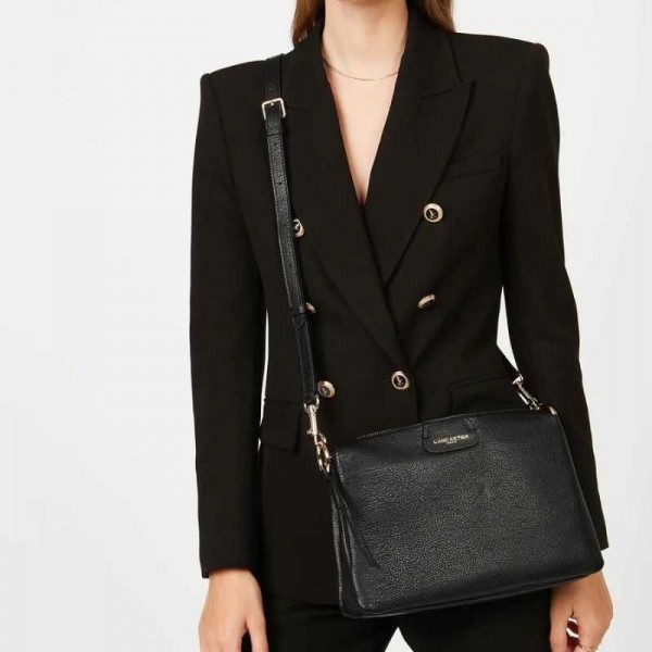 Lancaster - Grande pochette en cuir... Lancaster - Grande pochette en cuir...