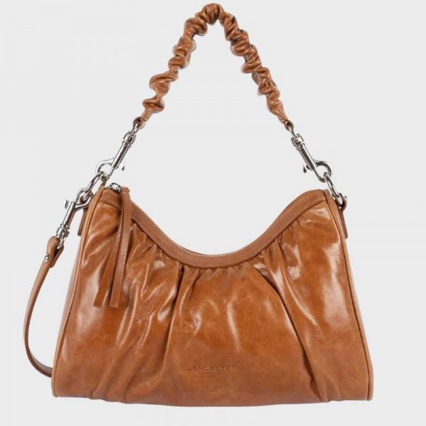 Lancaster - Sac baguette en cuir...