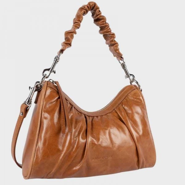 Lancaster - Sac baguette en cuir...